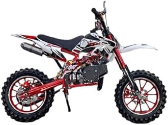 50Cc 2 Stroke Kids Super Dirt Bike -Best Off-Road Mini Motorcycle, Budget Friendly and Bike,Multicolor