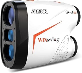 AOFARGX-6F PRO Golf Rangefinder with Slope and Angle Switch, Flag Lock with Pulse Vibration and Continuous Scan, Tournament Designed, 600 Yards Rangefinder for Distance Measuring